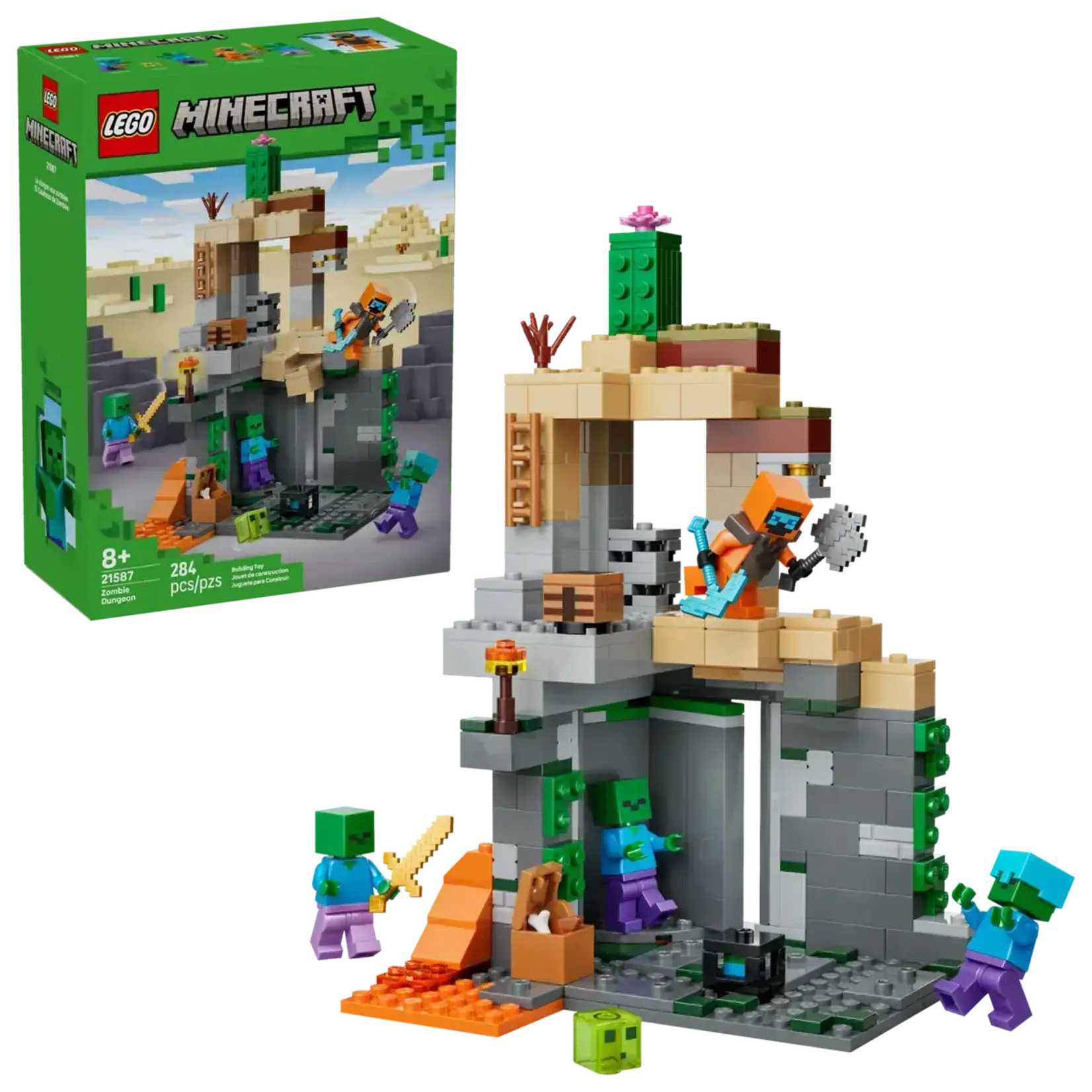 Lego Lego 21587 Minecraft - Le donjon aux zombies