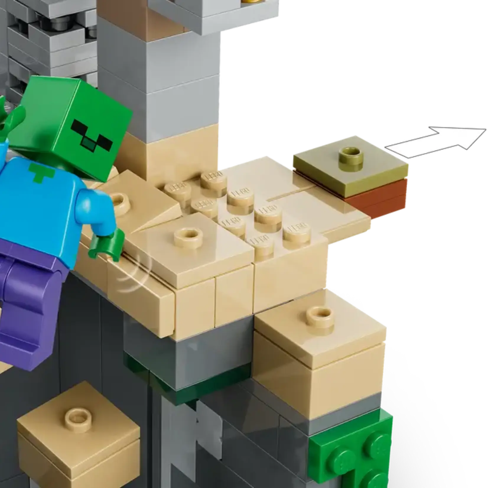 Lego Lego 21587 Minecraft - Le donjon aux zombies