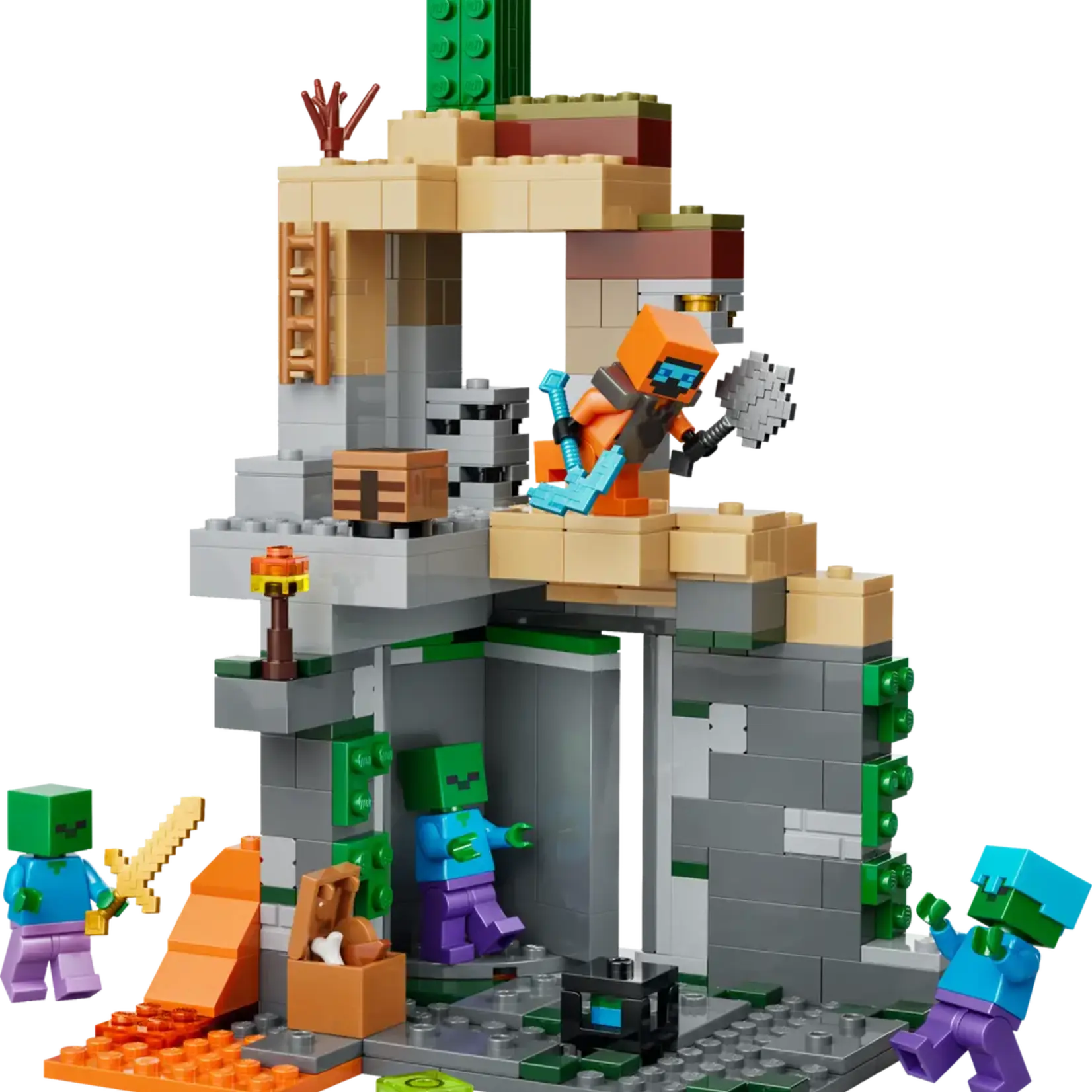 Lego Lego 21587 Minecraft - Le donjon aux zombies