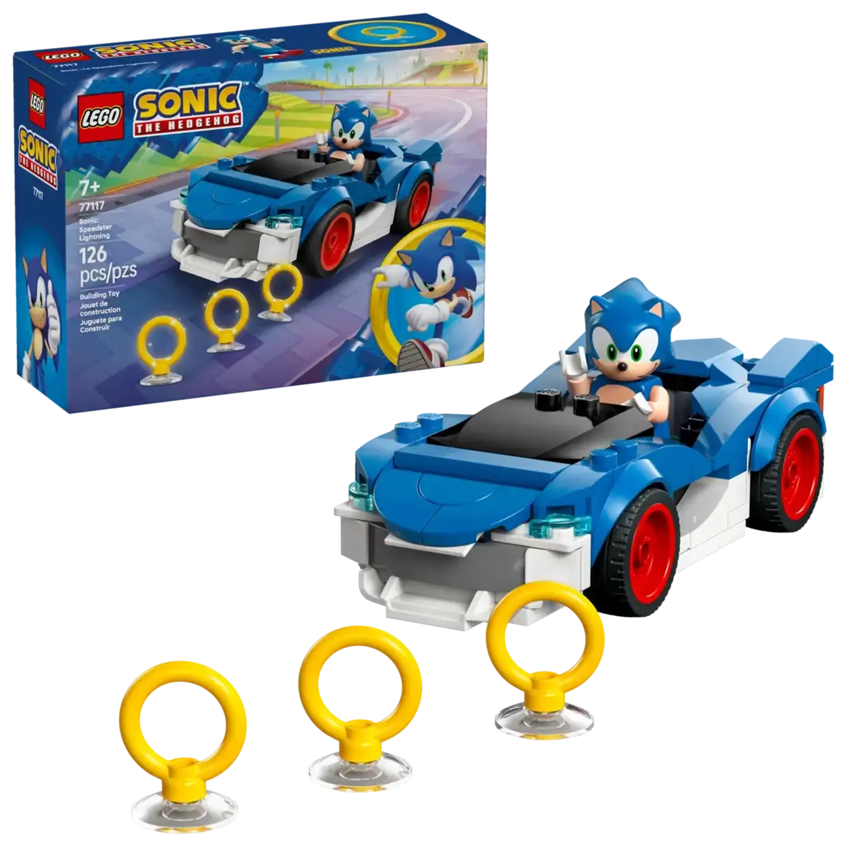 Lego Lego 77117 Sonic - Le Speedster Lightning