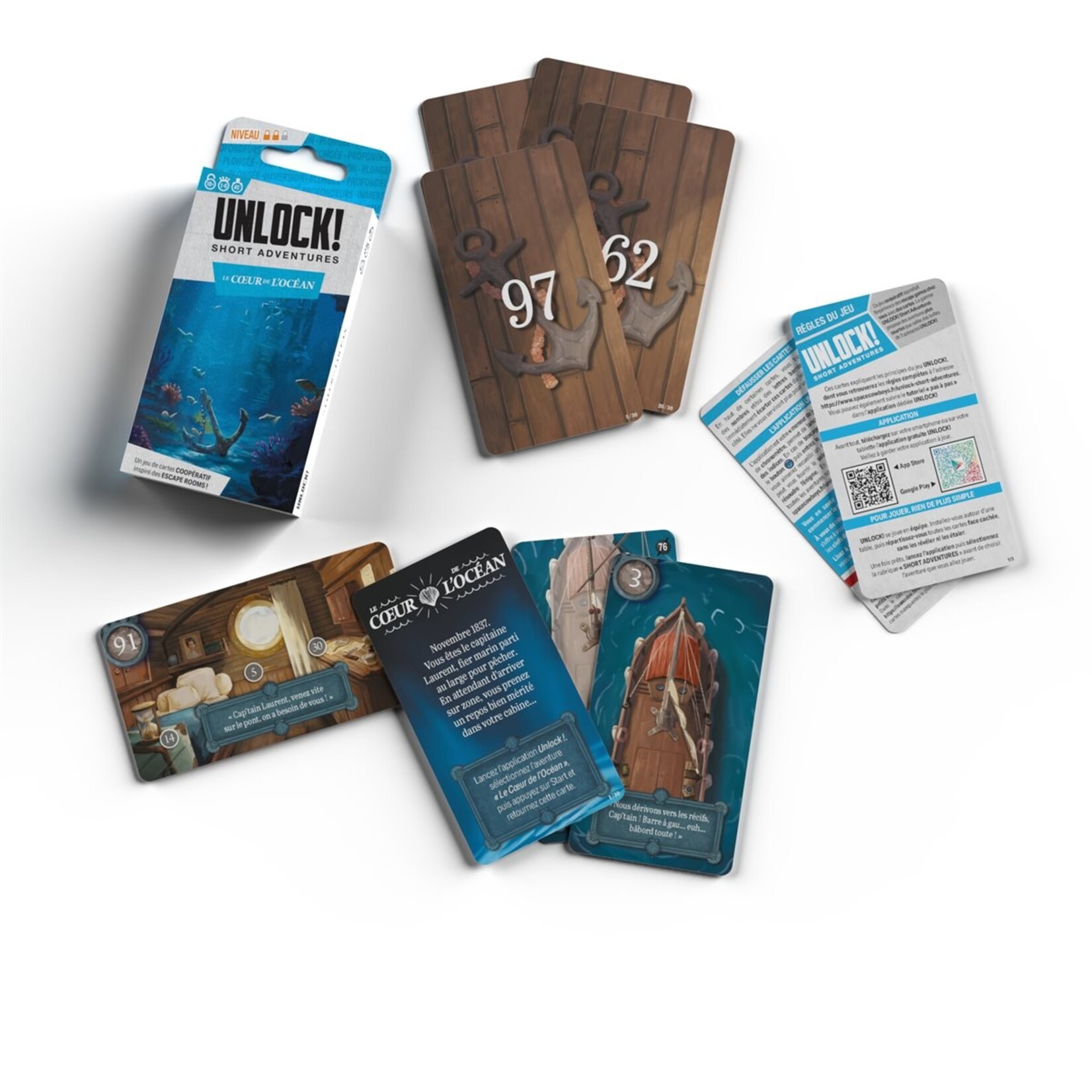 Space Cowboys Unlock! Short Adventure #12 - Le Coeur de l'Ocean