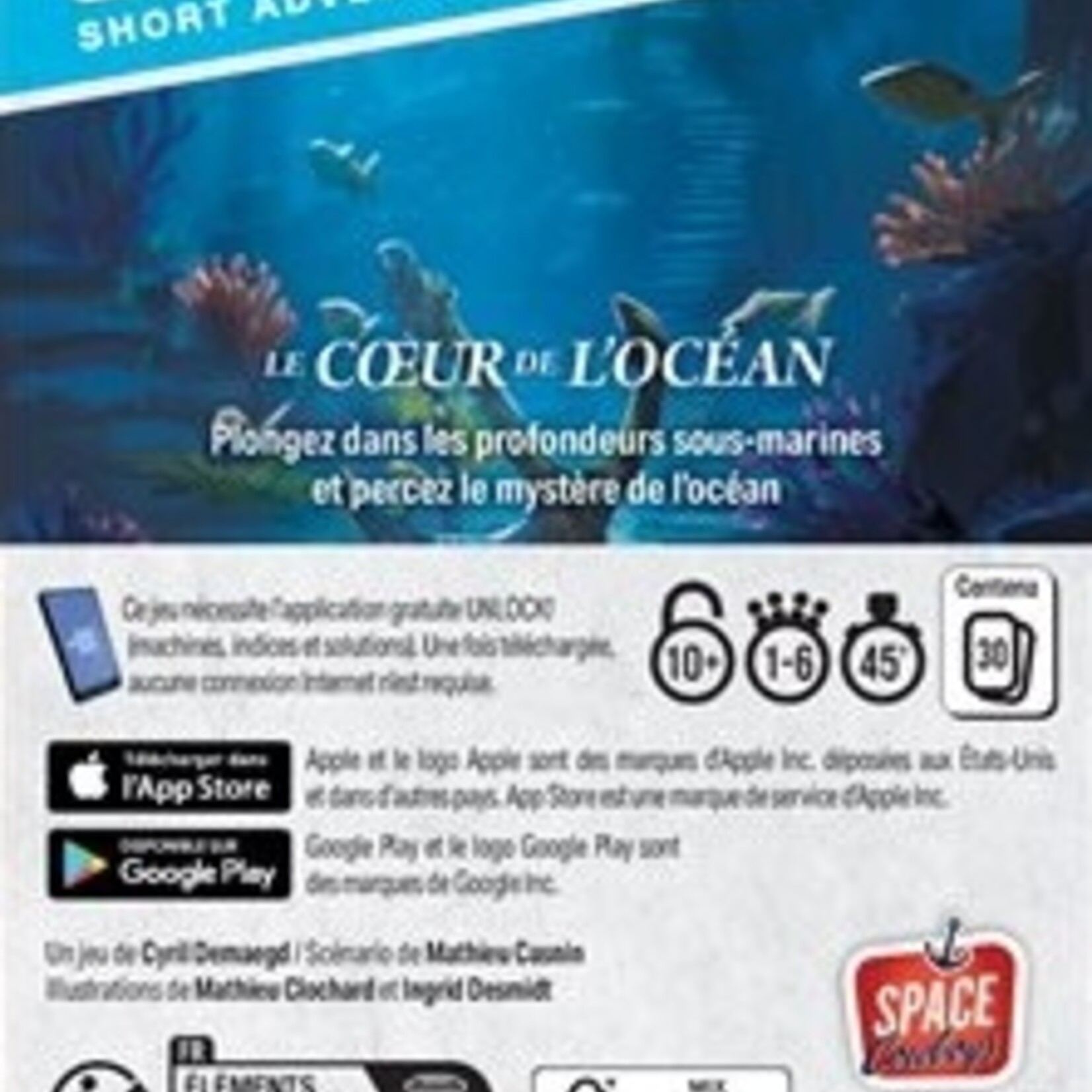 Space Cowboys Unlock! Short Adventure #12 - Le Coeur de l'Ocean