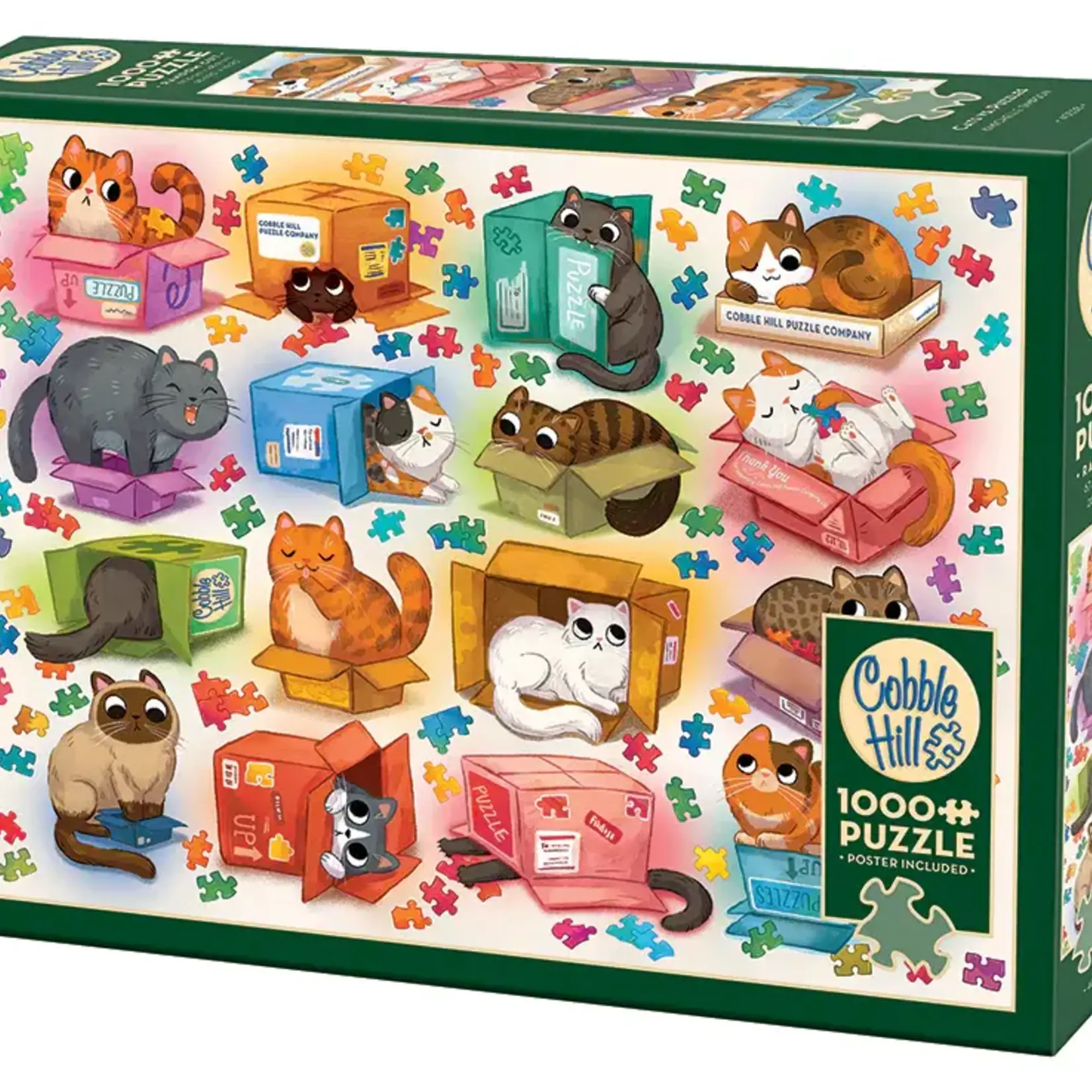 Cobble Hill Cobble Hill 1000  - Cats vs. Puzzles