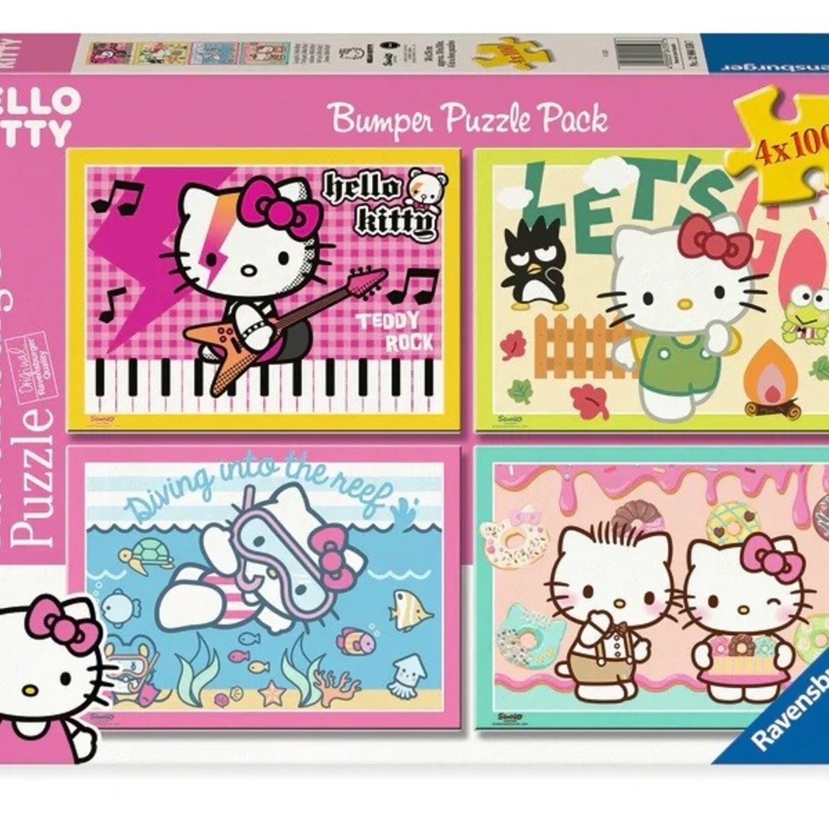 Ravensburger Ravens 4x100 - Hello Kitty