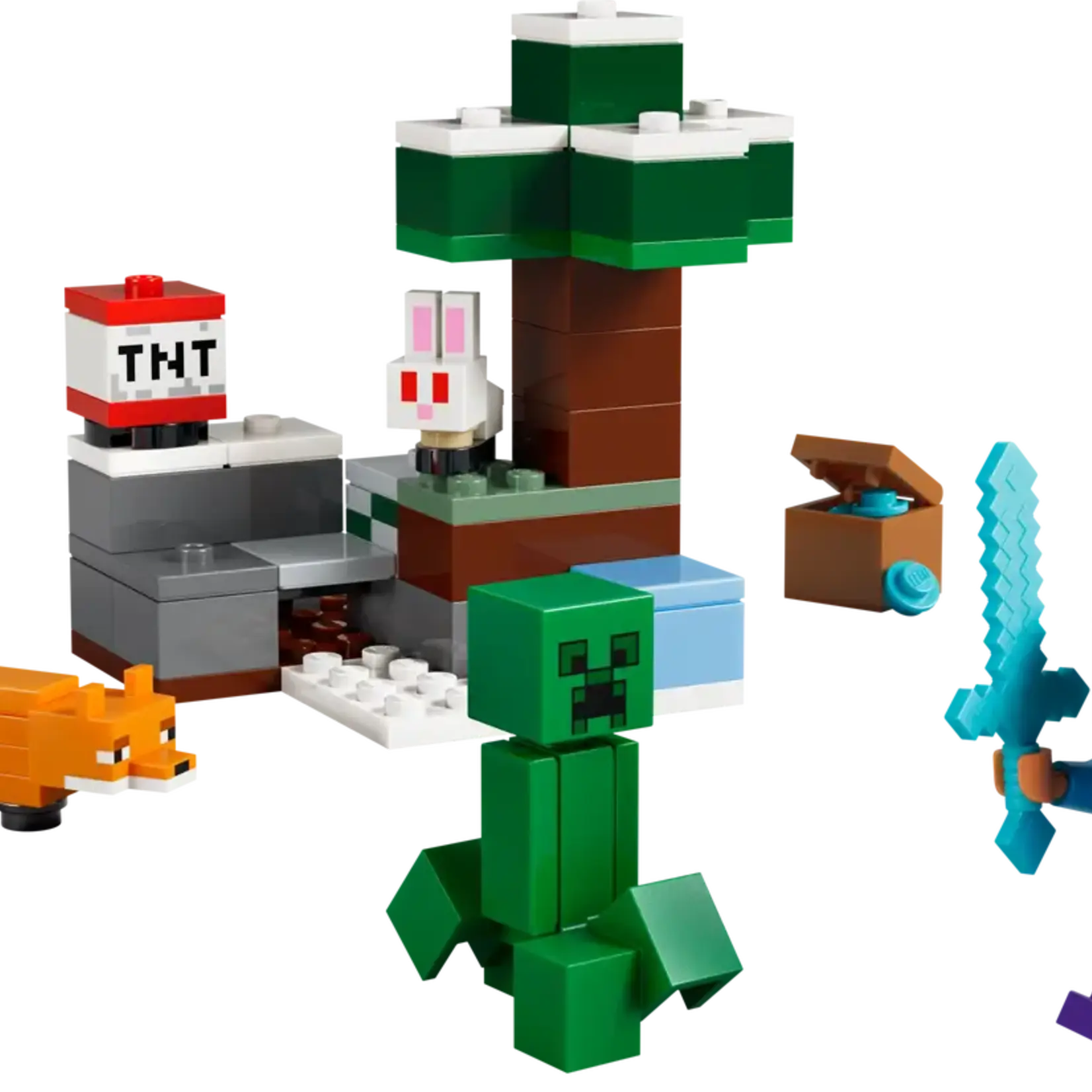 Lego Lego 21583 Minecraft - L’aventure de Steve dans la taïga