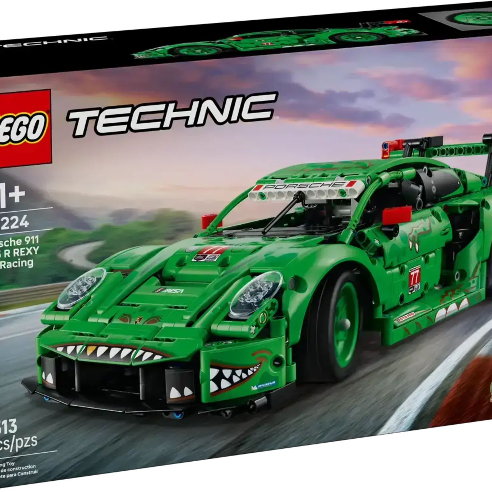 Lego Lego 42224 Technic - La voiture de course Porsche 911 GT3 R REXY AO Racing