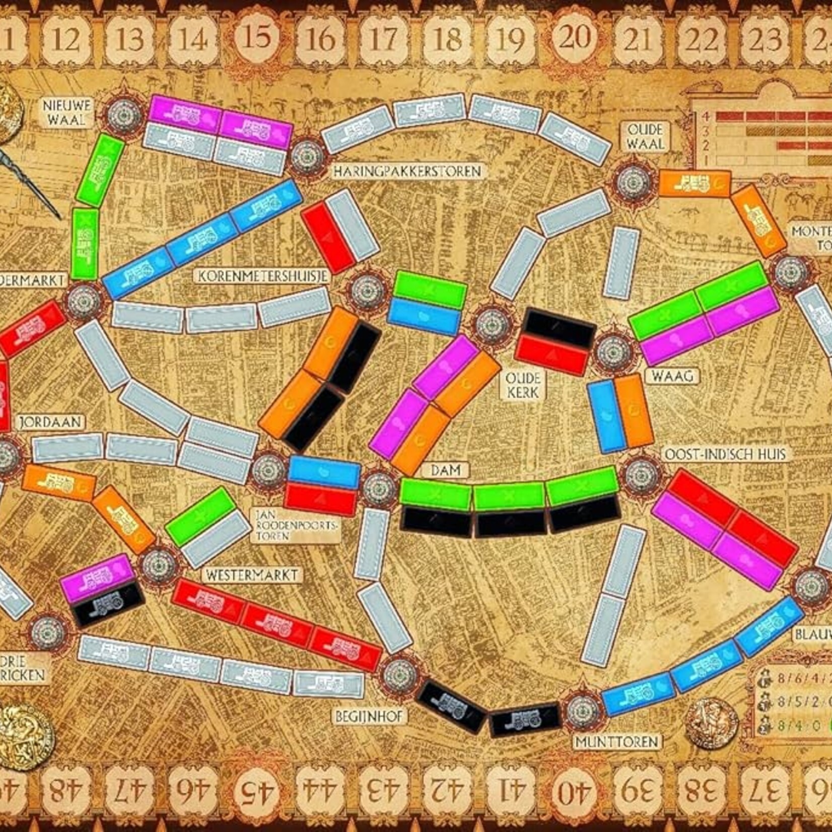 Days of Wonder Les Aventuriers du Rail Express : Amsterdam