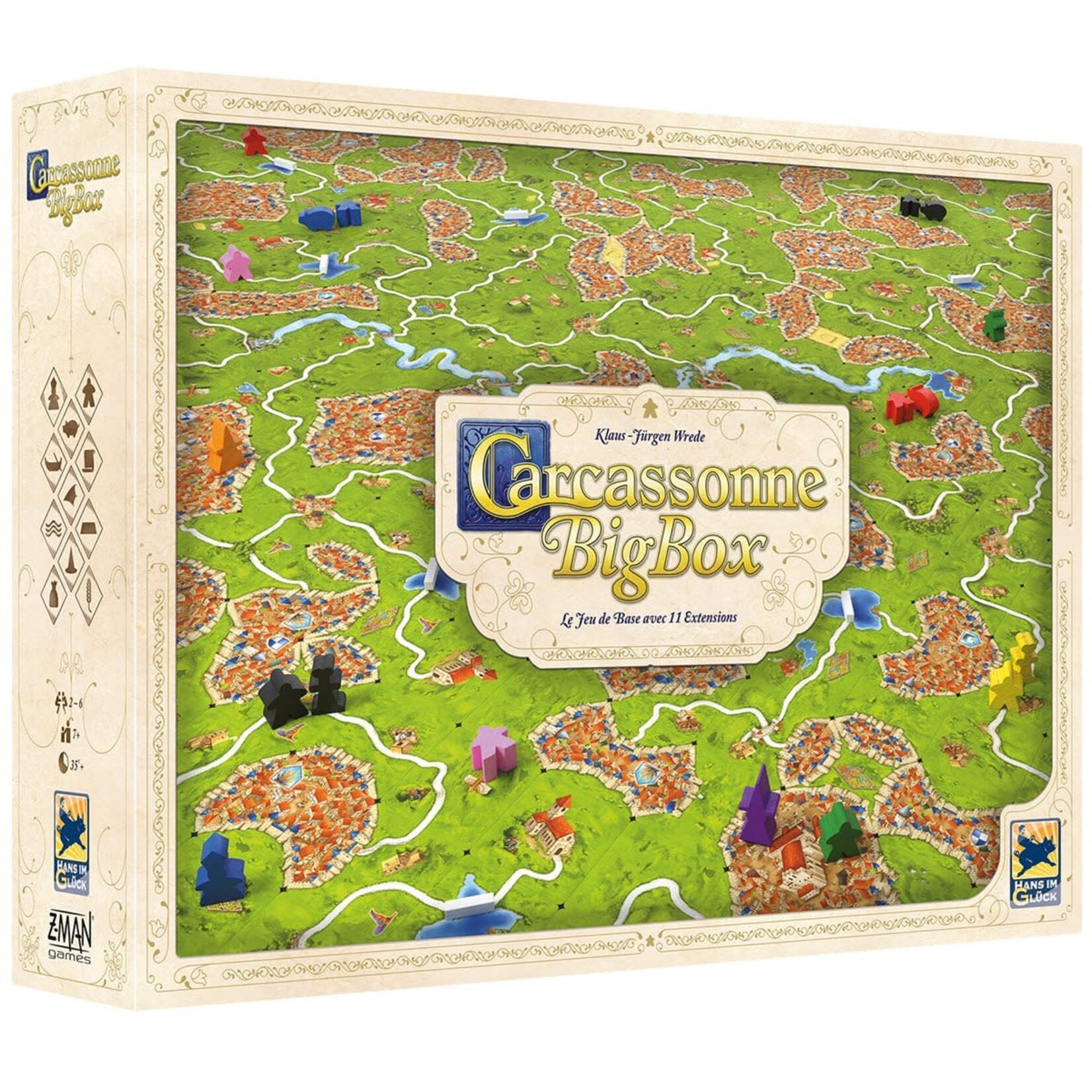 Z-MAN Games Carcassonne Big Box