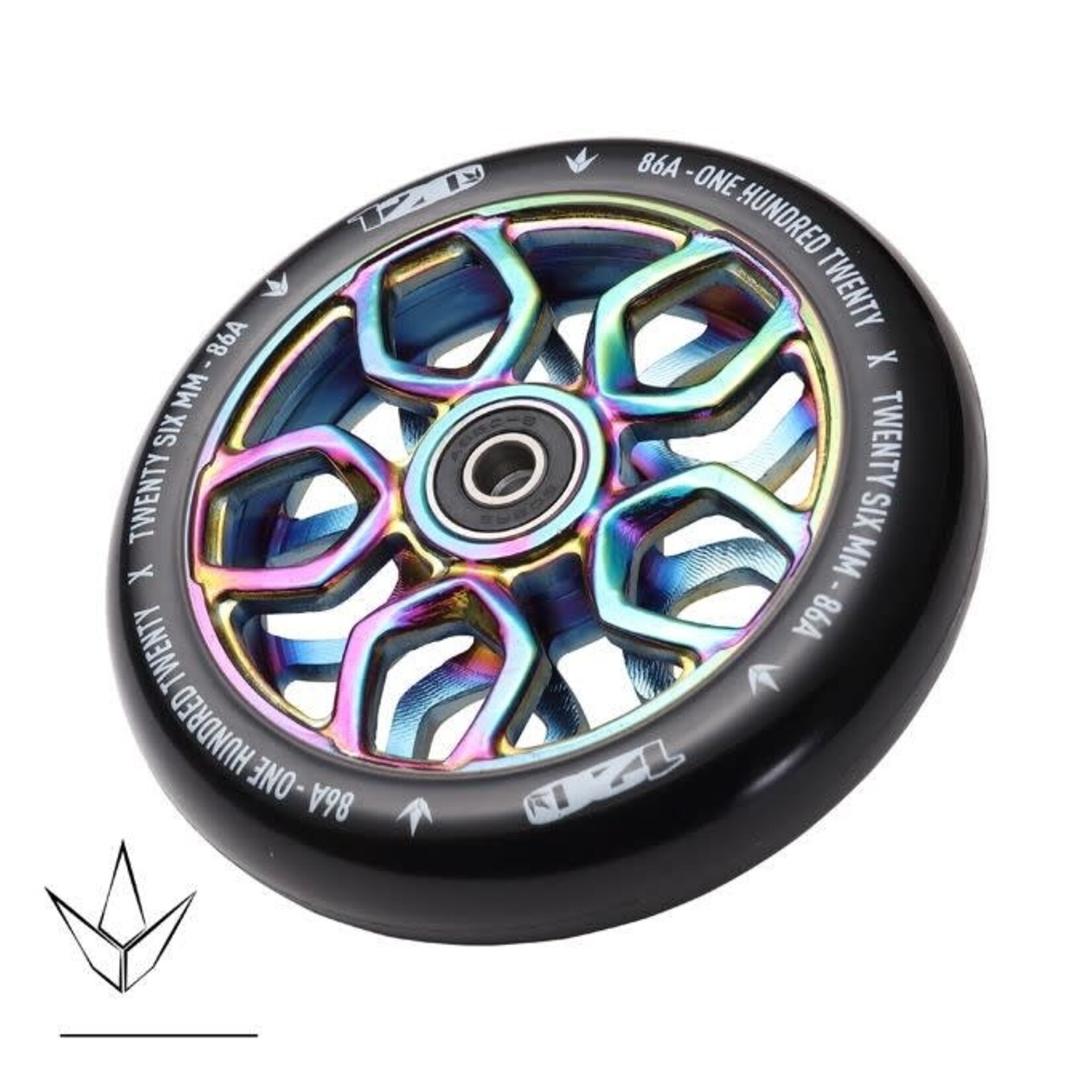Envy Wheel 120mm LAMBO Oil Slick (pair)