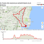 60km - Eltham - Nashua - Newrybar - Old Byron Bay Rd