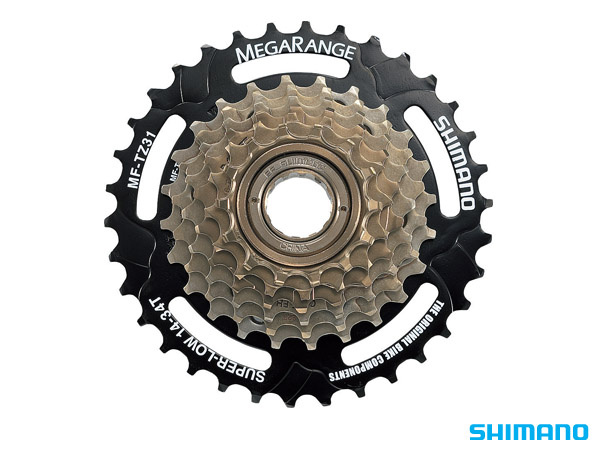 MF-TZ31 MULTI FREEWHEEL 7-SPEED 14-34 MEGA-RANGE - The