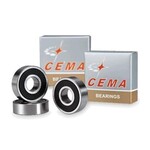 SEALED BEARING - 24 x 12 x 6mm Chrome 6901LLB