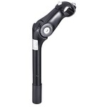 H/bar quill stem, adjustable, alloy, Black,  dia 25.4mm, ext 110mm, for 31.8mm bars