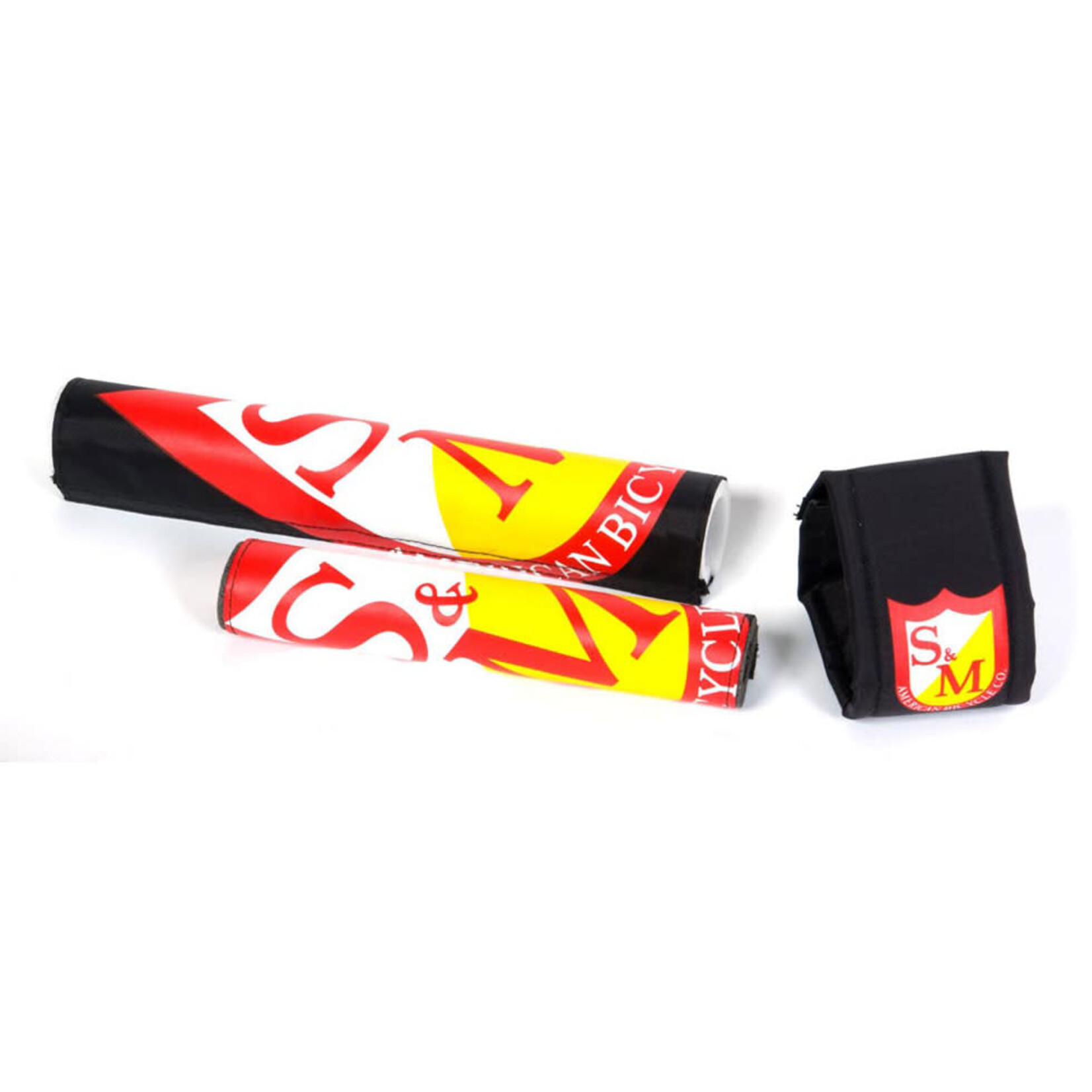 RETRO BMX PADSET S&M SHIELD 3-PIECE BLACK