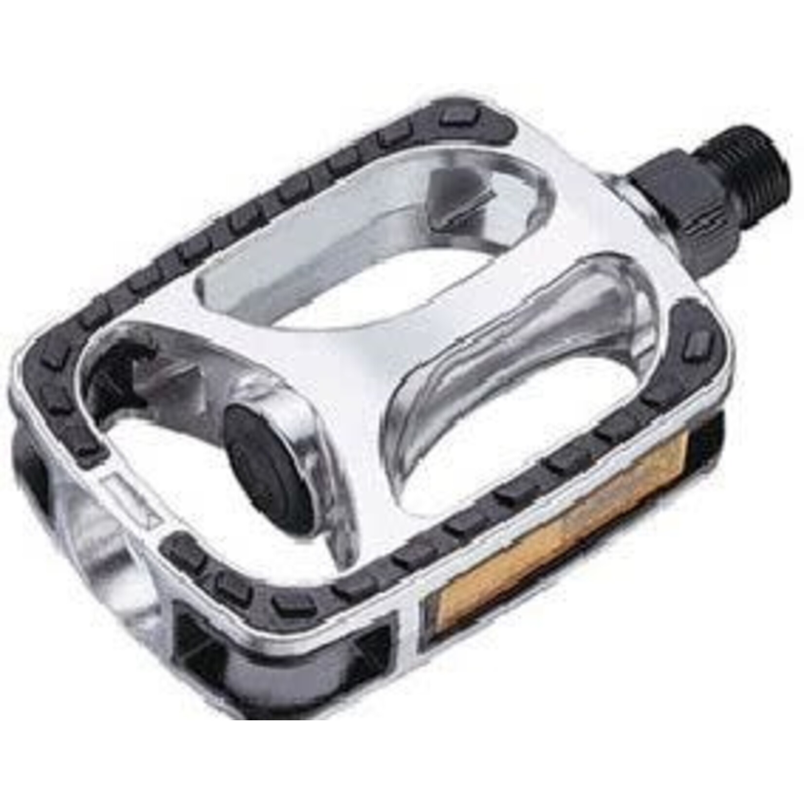 PEDALS  (3504) 9/16" City/Comfort Alloy SILVER