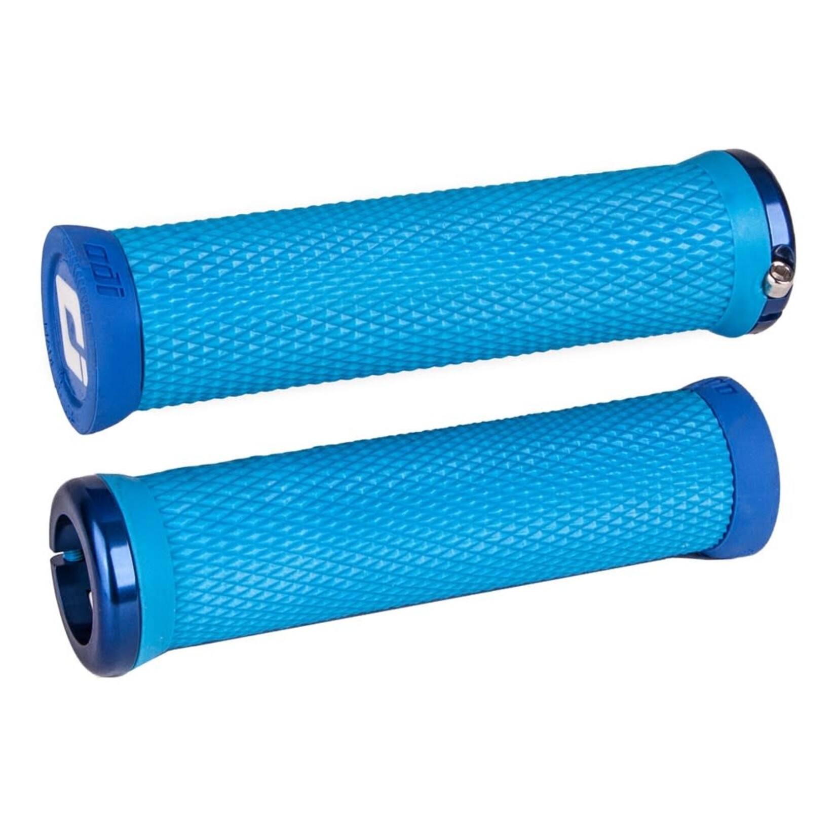 ODI ELITE MOTION MTB Lock-On Grip V2.1 135mm LIGHT BLUE/BLUE