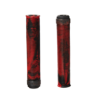 SAVAGE Grips Flangeless 163mm Red/Black Swirl