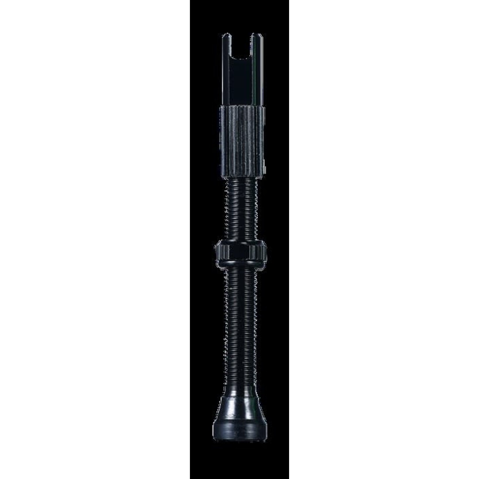 Tubeless Valves 40mm, BLACK (pair)