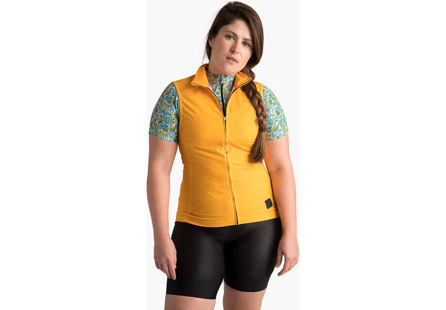 ALL WEATHER VEST WOMEN SUNBEAM Medium The Bicycle Emporium