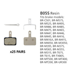 Shimano BR-MT400 DISC BRAKE PADS B03S RESIN (Workshop)