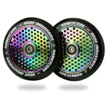 ROOT INDUSTRIES HONEYCORE Wheels 120mm Black/Rocket Fuel (pair)