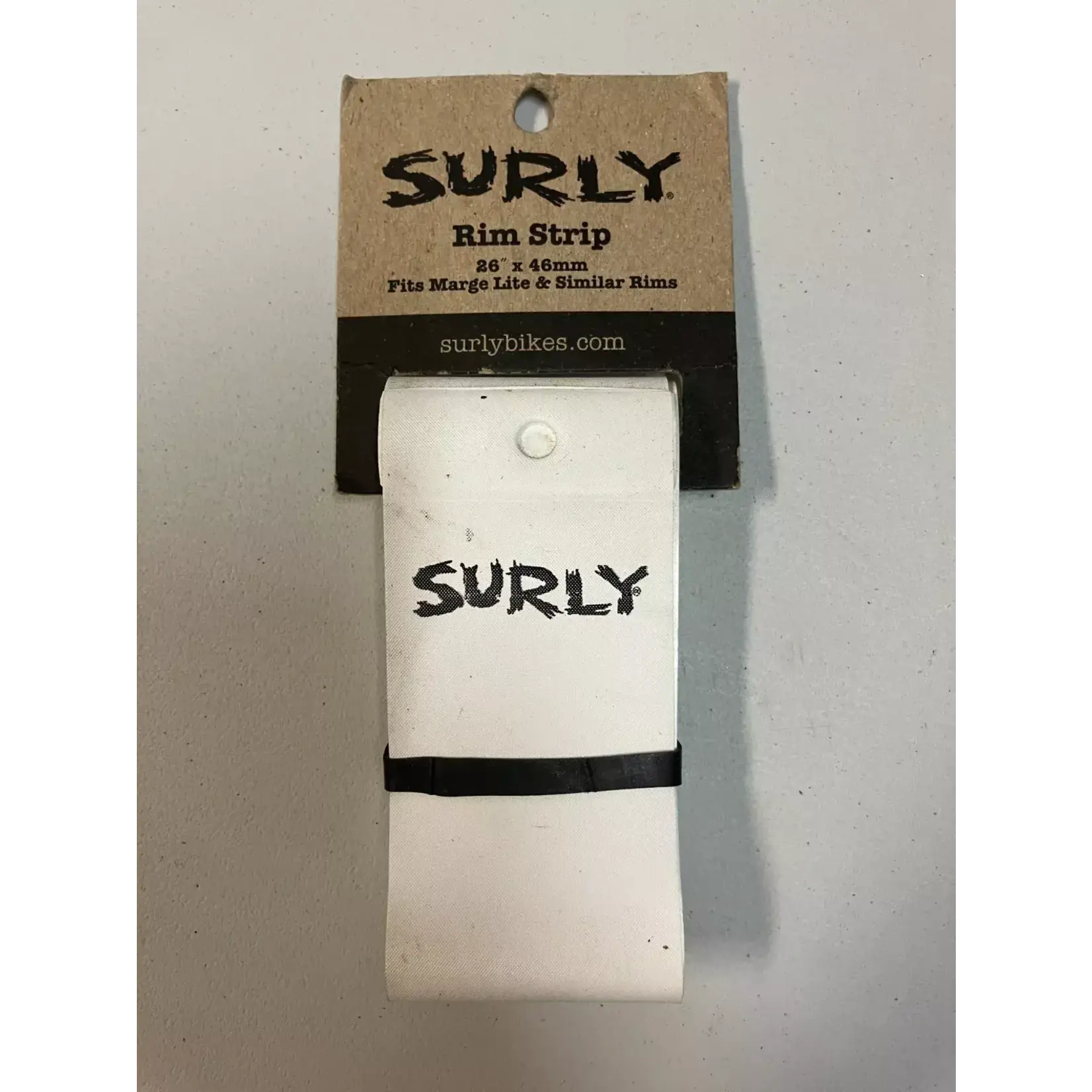 WOVEN NYLON RIM TAPE for  FAT BIKE 26" x 46mm wide WHITE