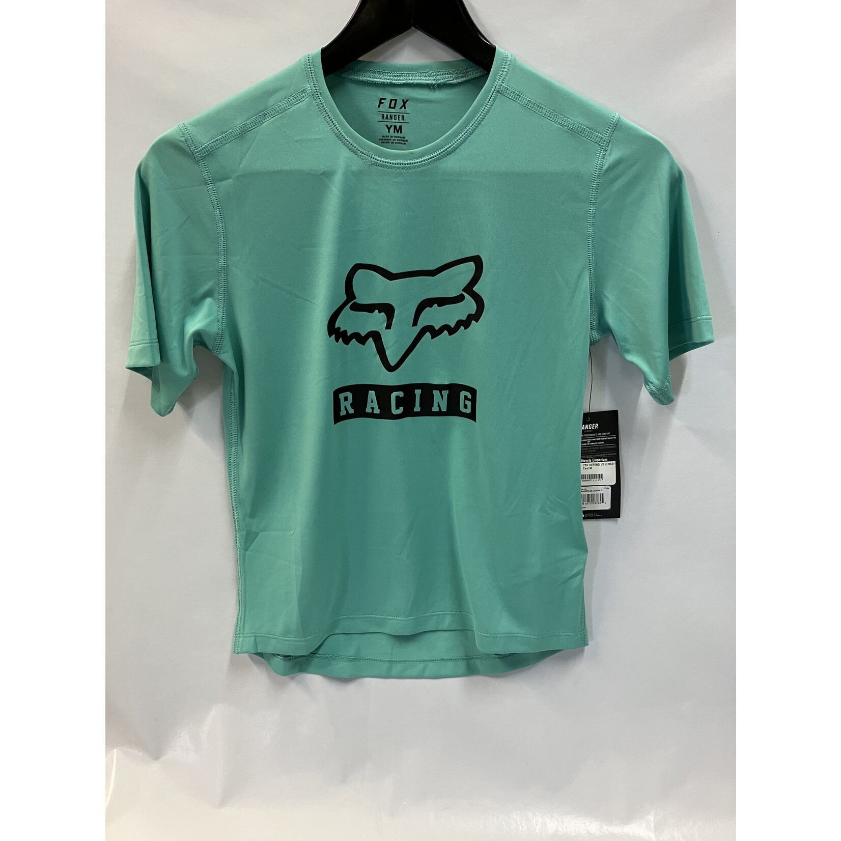 DEFEND LS JERSEY Teal YOUTH Small