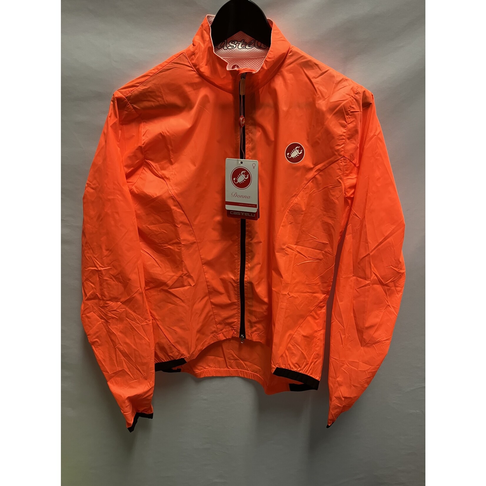Castelli Women's Jackets Fluro Orange Medium