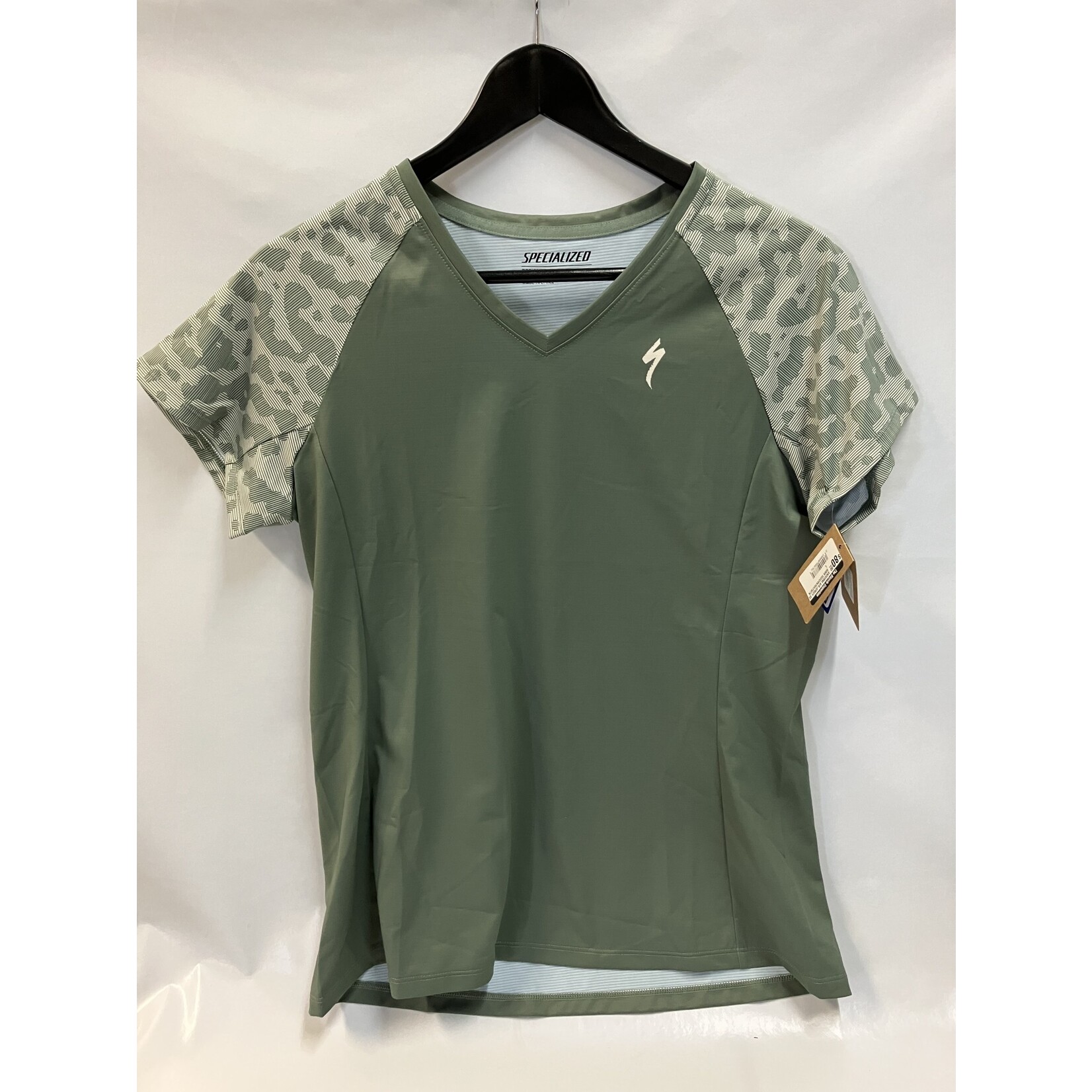 Specialized ANDORRA AIR JERSEY SS Women SAGE GREEN/WHITE MOUNTAIN Large