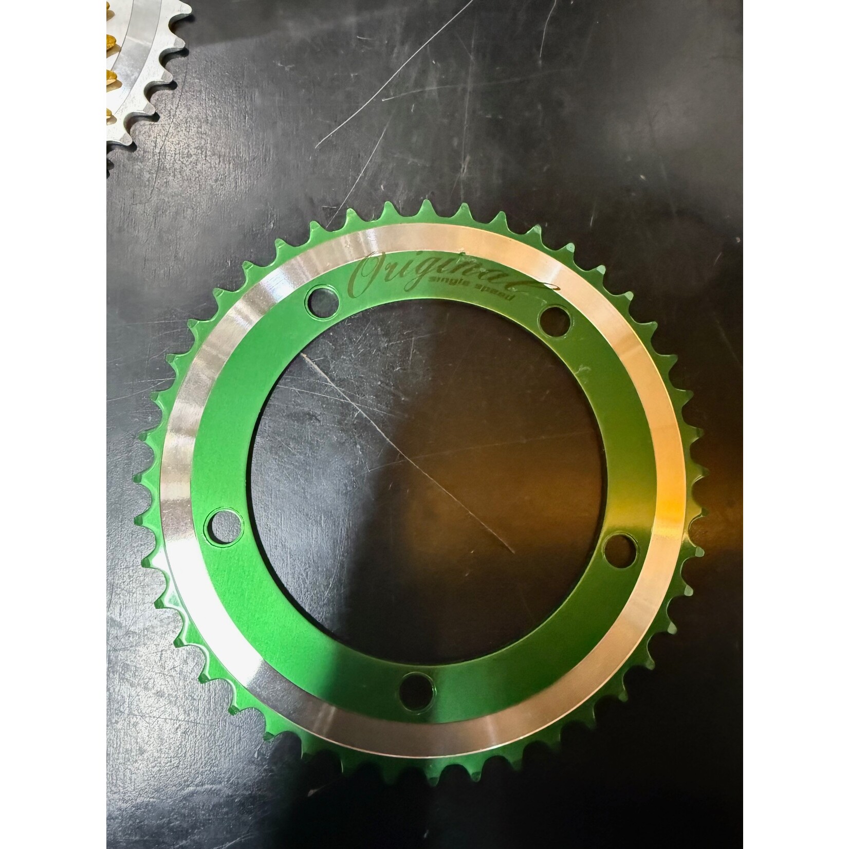 Fixie Chain Ring 44t Green 130mm