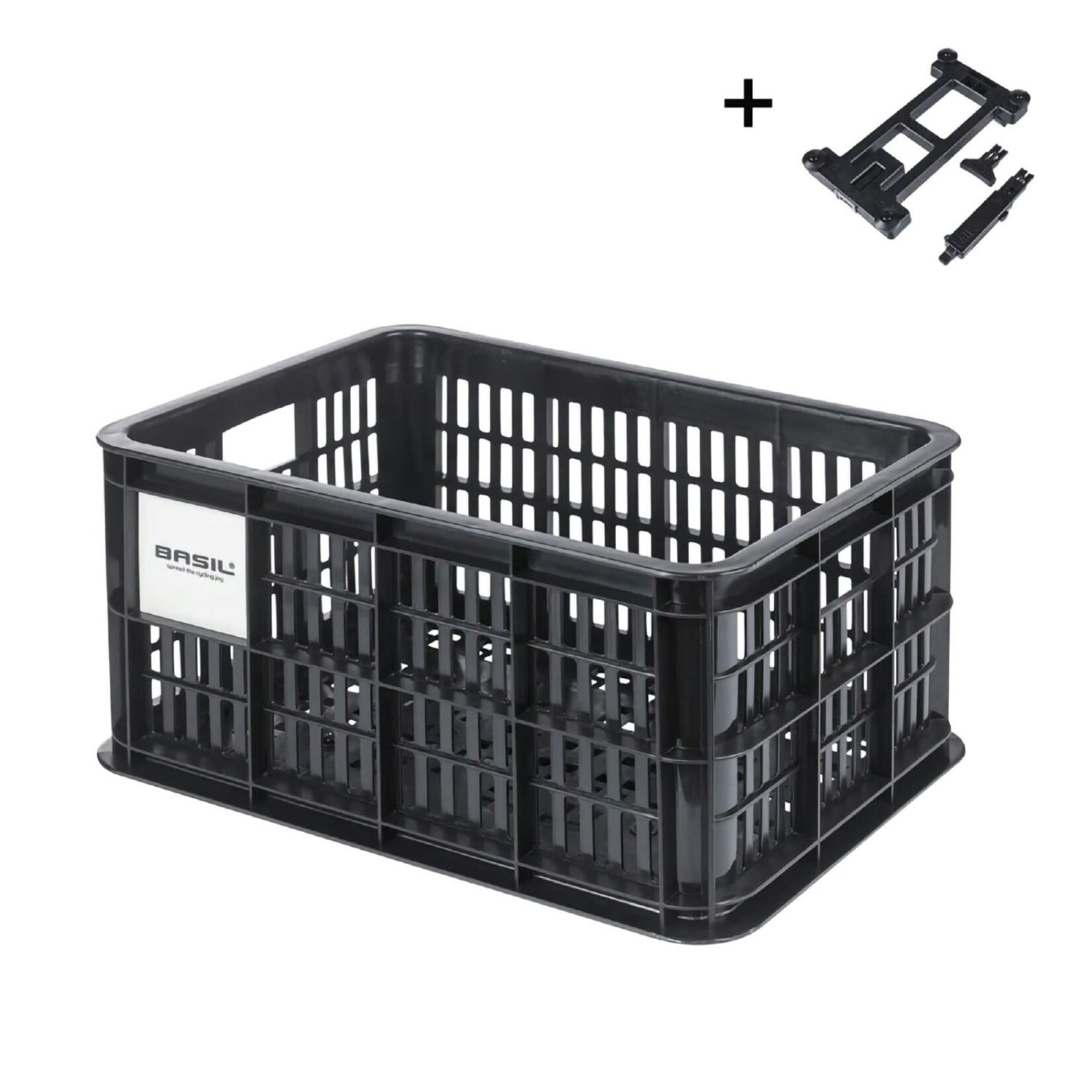 CRATE Small 17.5L Black MIK 2.0S LOCKABLE