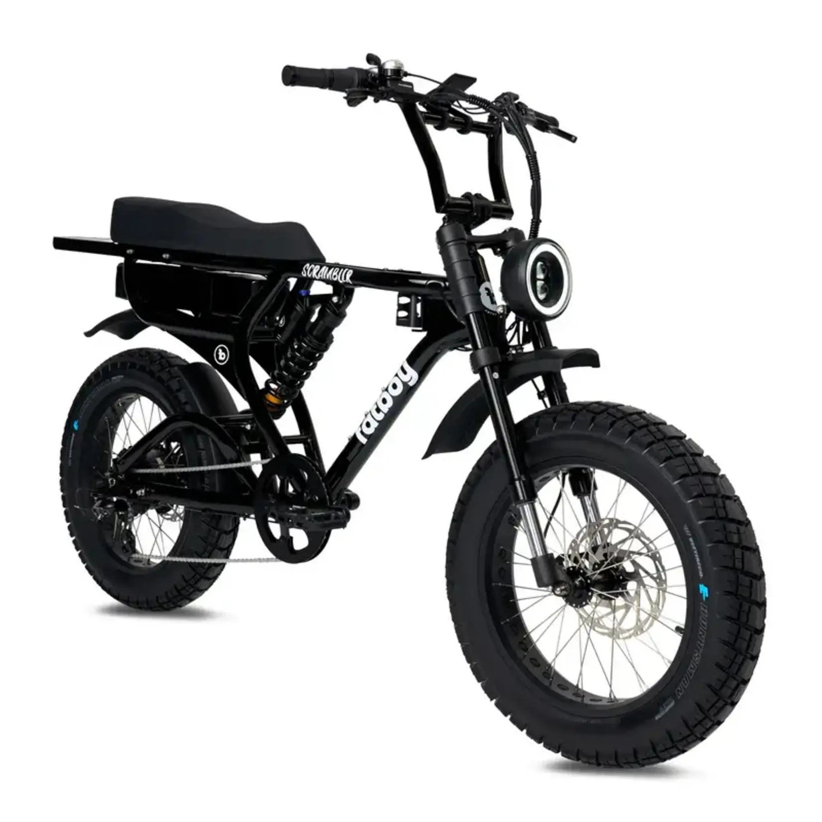 FATBOY SCRAMBLER - Gloss Black