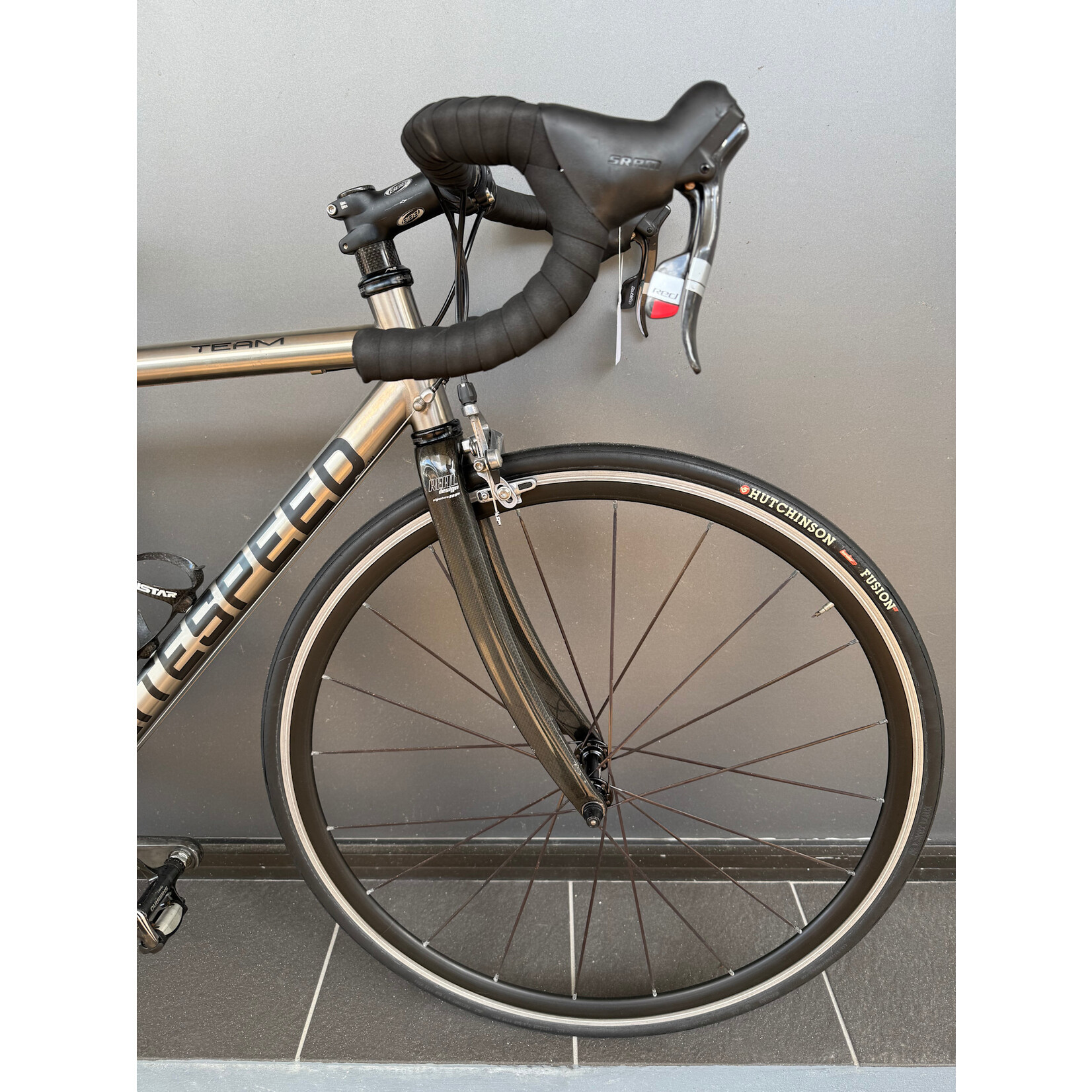 Lightspeed TEAM Titanium 54cm SRAM Red 2x10 Speed