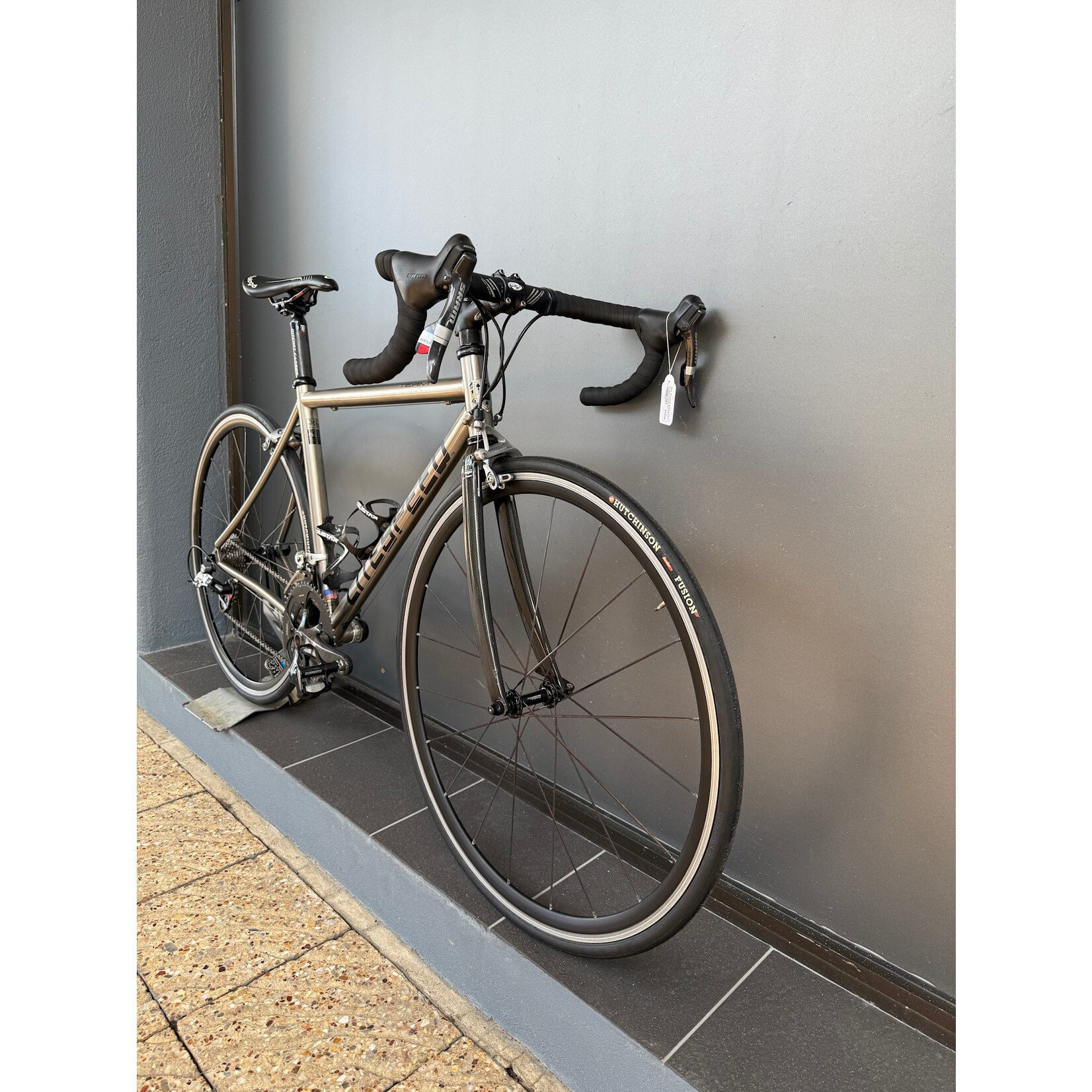 Lightspeed TEAM Titanium 54cm SRAM Red 2x10 Speed