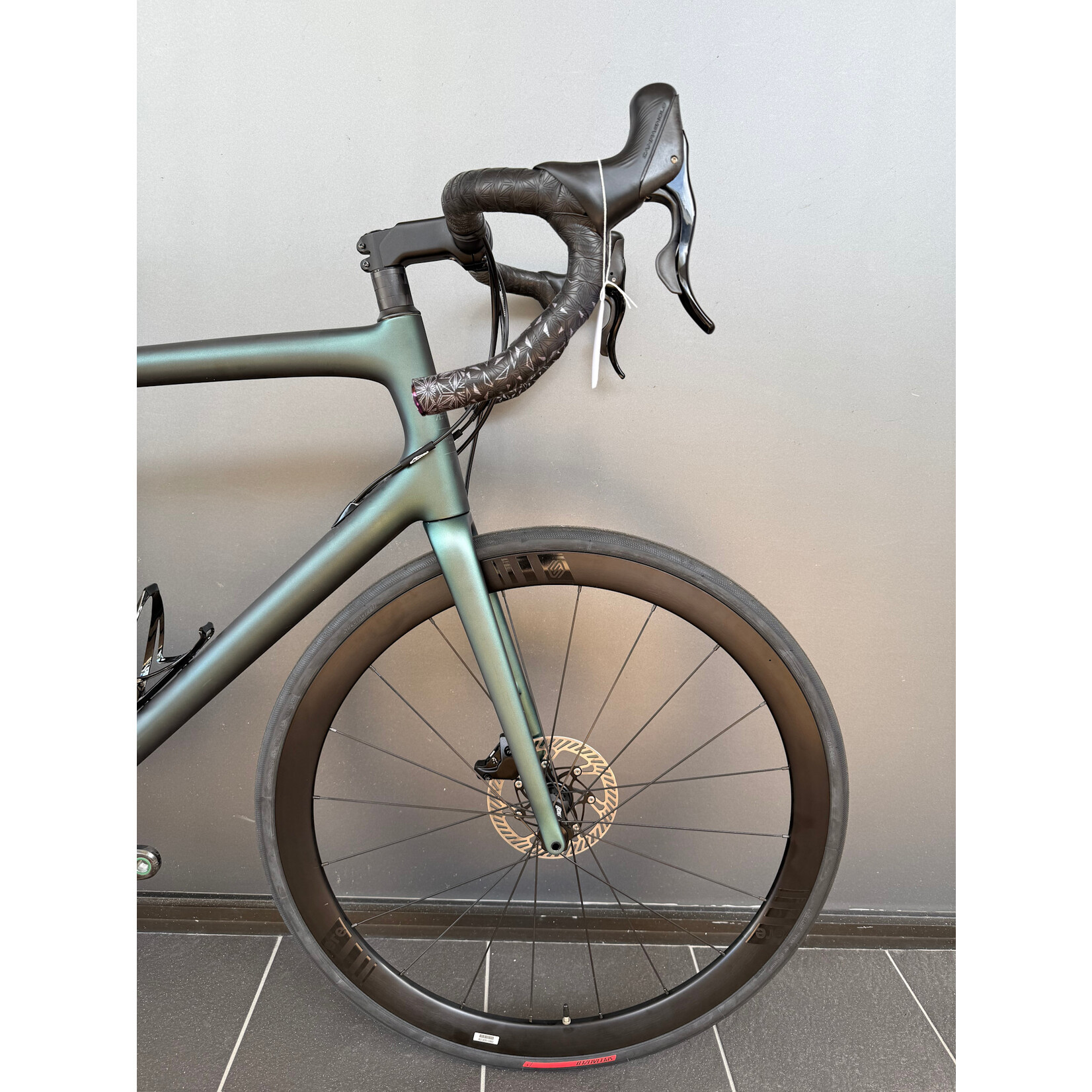 Specialized AETHOS 12 Speed CHORUS Disc, ERE Research, Satin Blue/Silver Fog 61cm