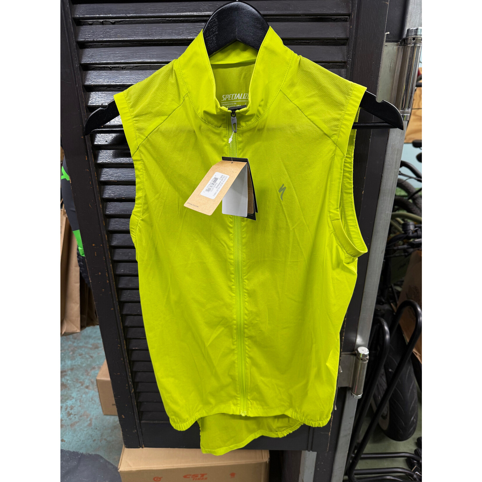 Specialized DEFLECT WIND VEST HYPERVIZ Small