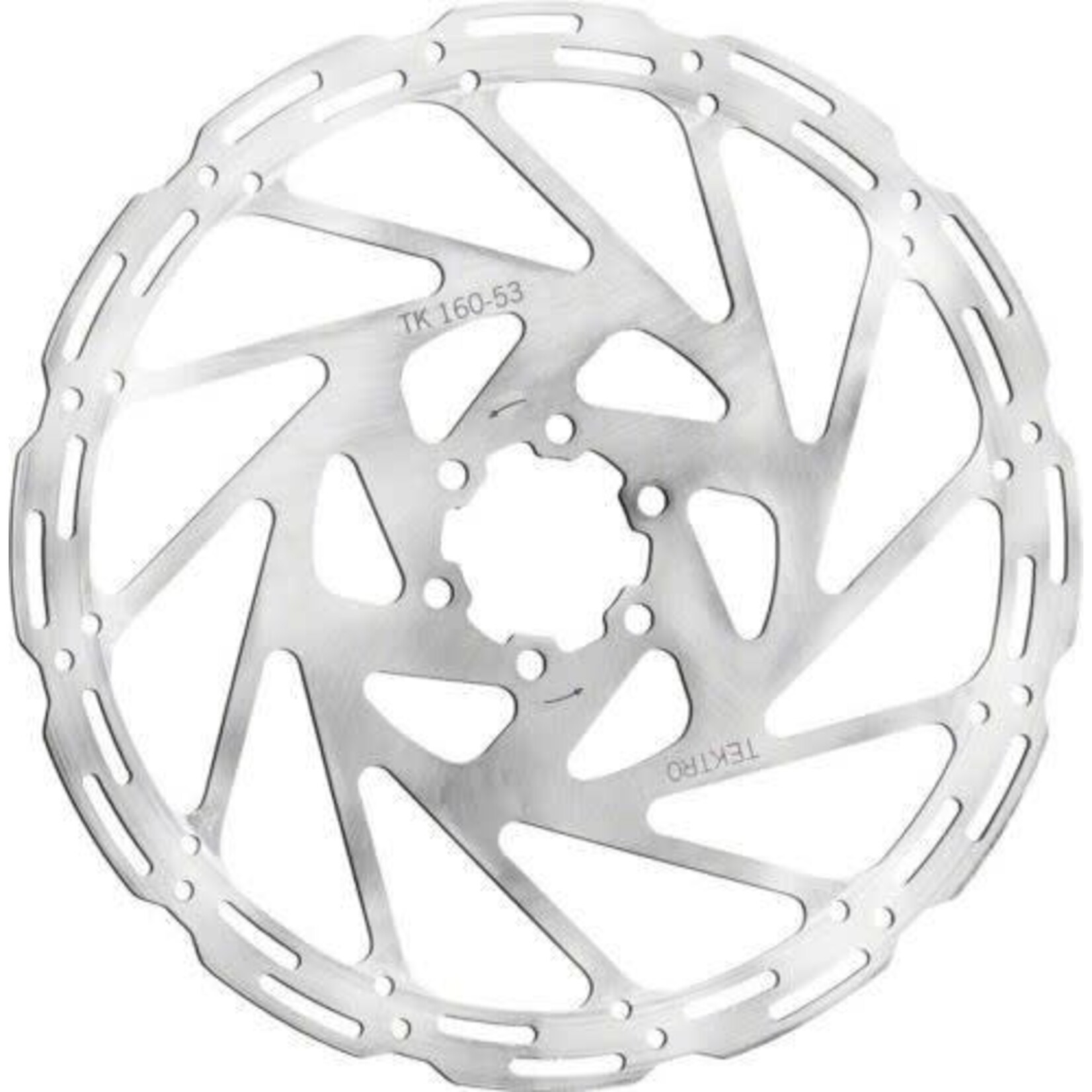 DISC ROTOR - Tektro, 180mm, TR53 T:1.8mm, stainless, w/T25 torque 6 bolts