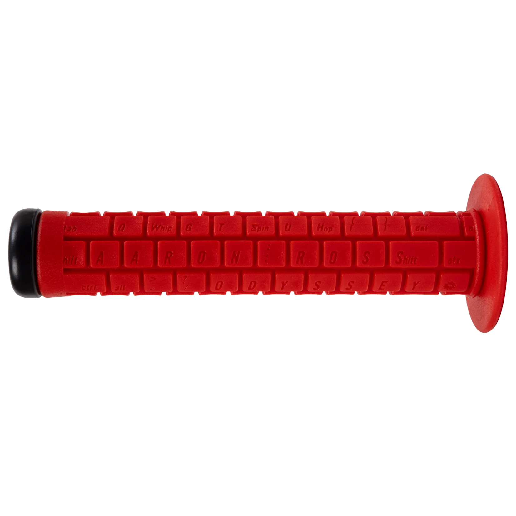 Grips AARON ROSS Keyboard 158mm Flanged Fire Engine Red