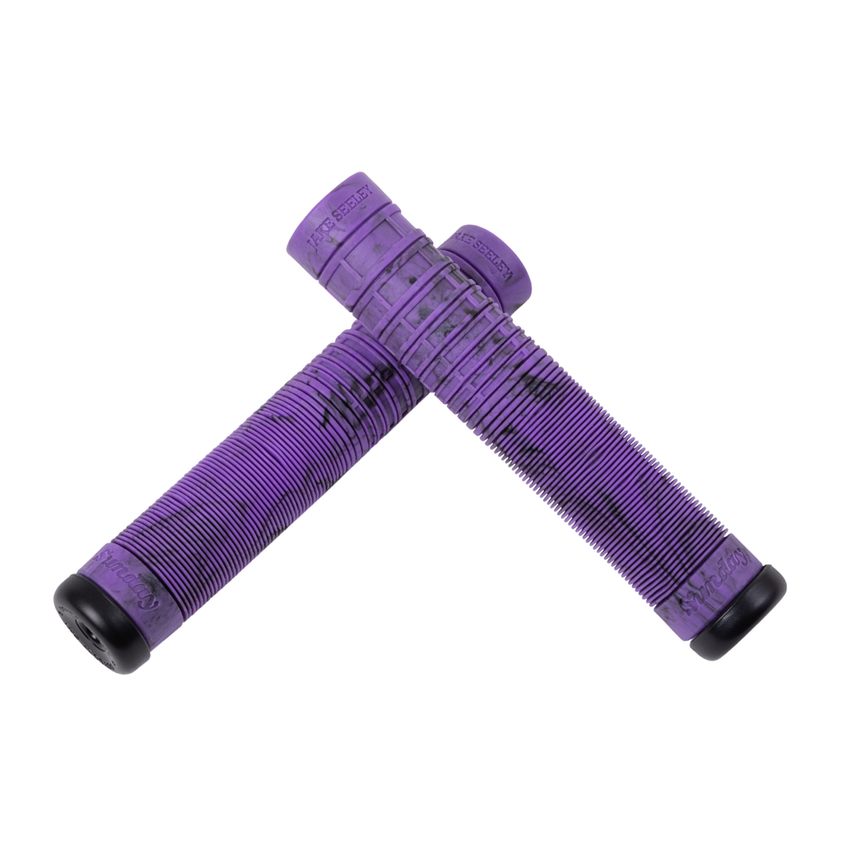 Grips JAKE SEELEY 160mm Black/Purple Swirl