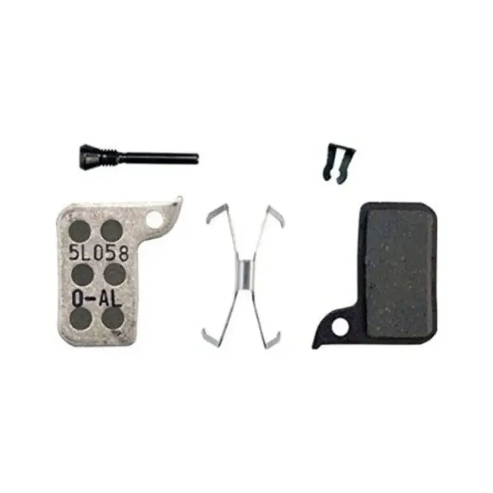 SRAM DB BRAKE PAD ORGANIC/AL ASYMMETRIC Quiet/Light/HRD/LVL/TLM/ULT