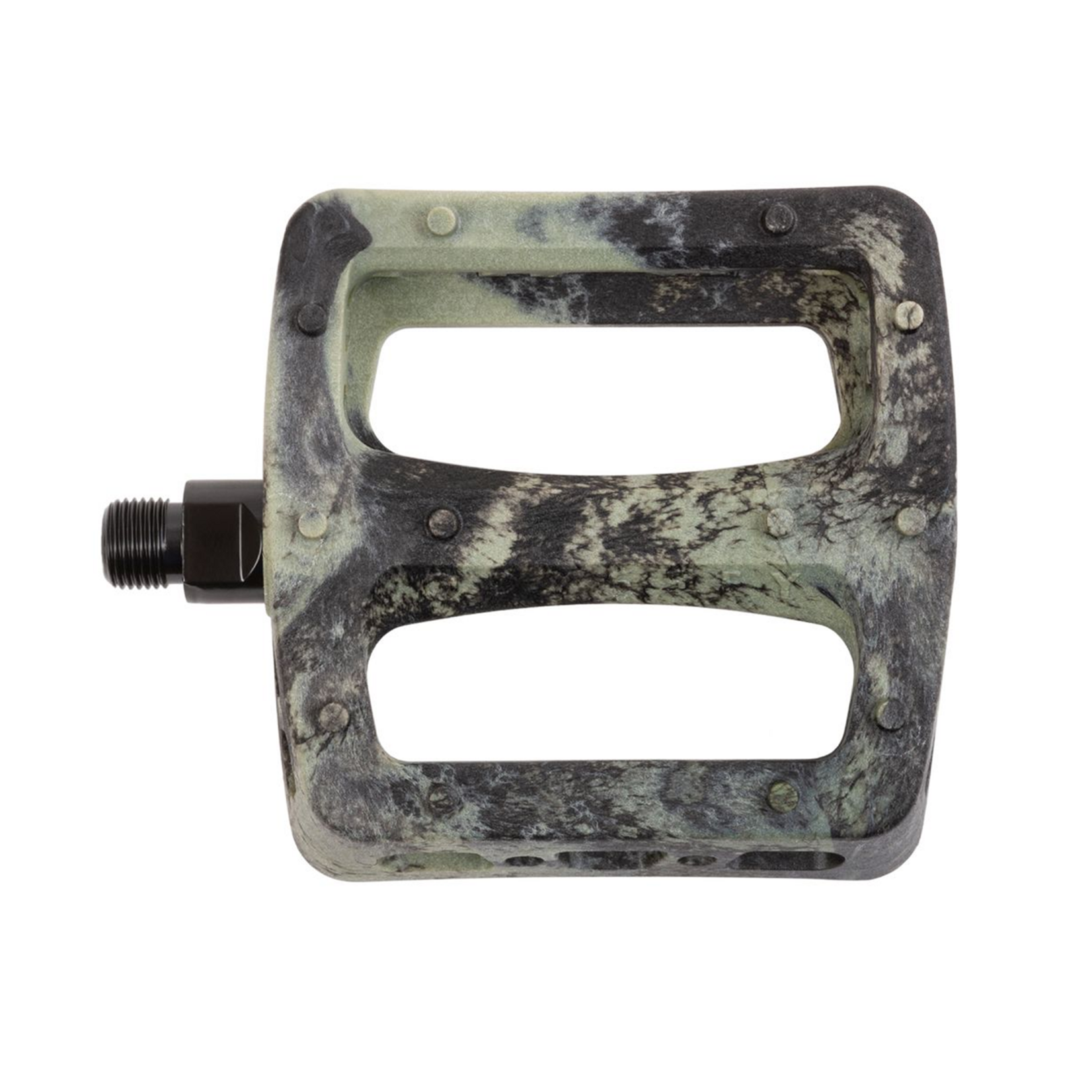 Pedals TWISTED PRO 9/16" Black/Army Green Swirl