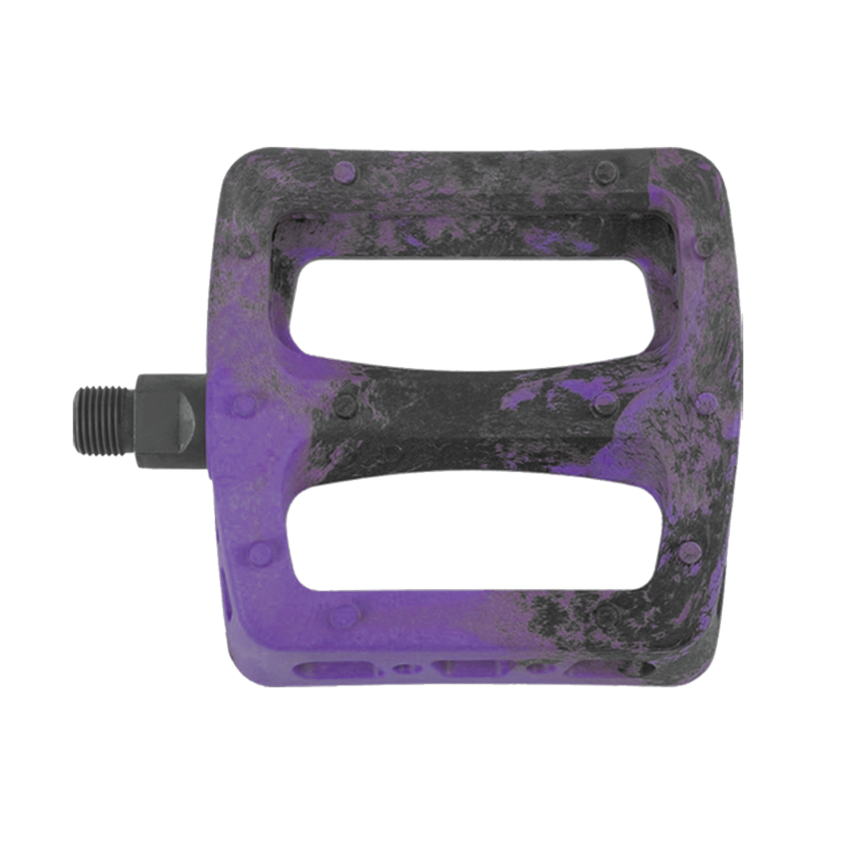 Pedals TWISTED PRO 9/16" Purple/Black Swirl