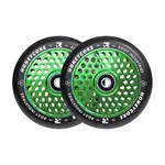 ROOT INDUSTRIES HONEYCORE Wheels 110mm Black/Green (pair)