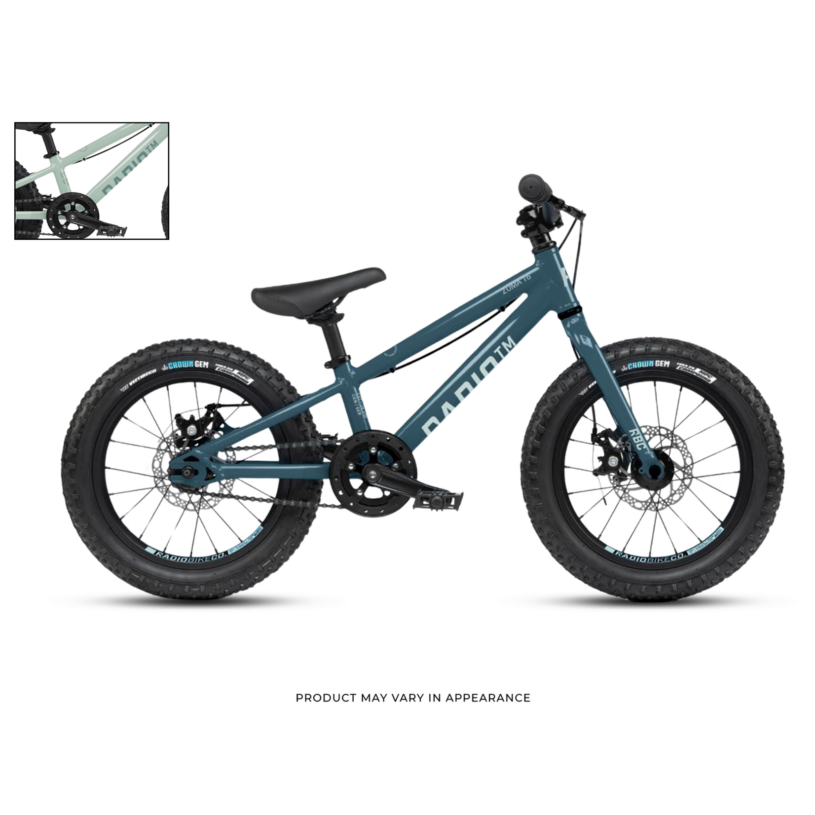 ZUMA 16" 14.75TT BLUE GREY METALLIC