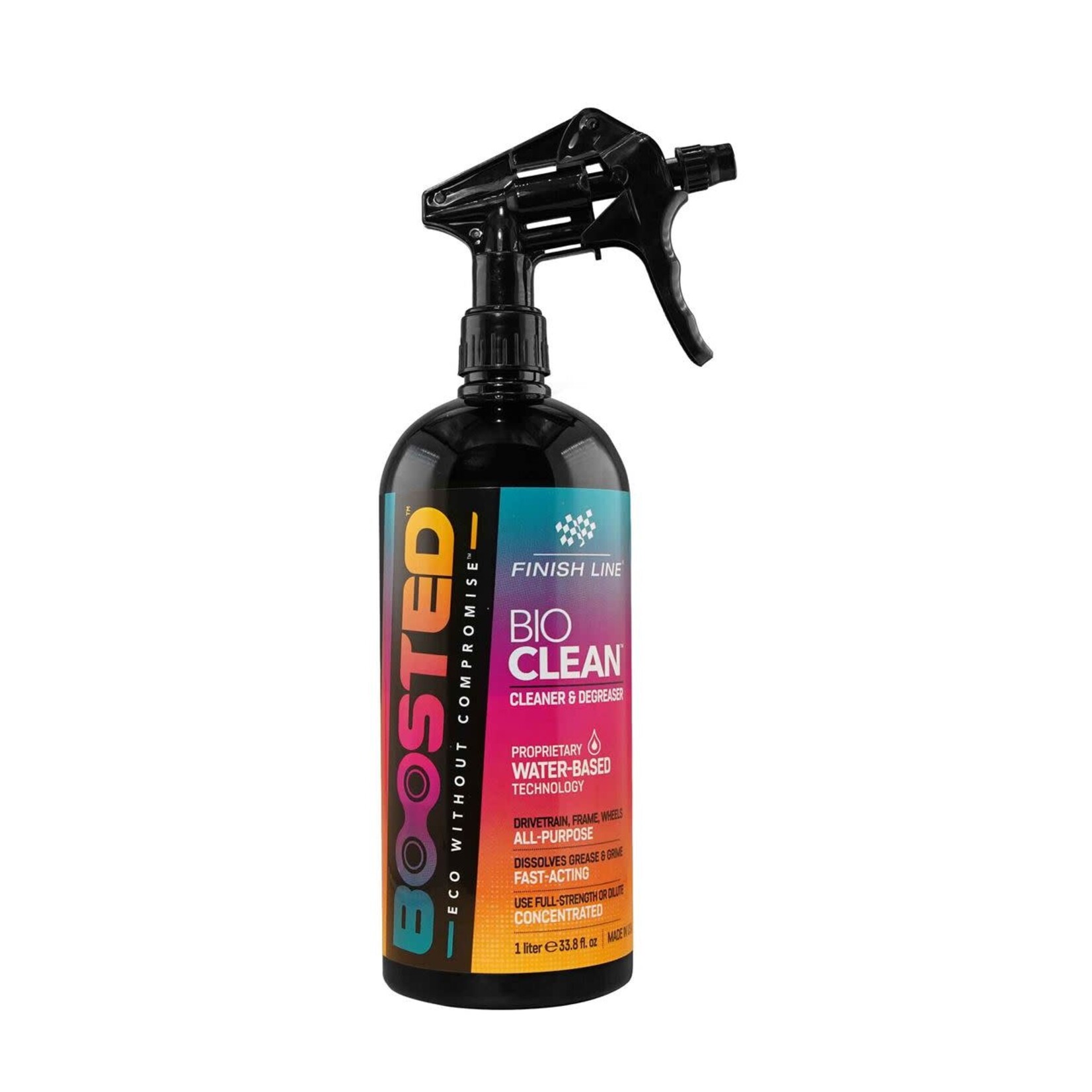 Finish Line BOOSTED BIO CLEAN DEGREASER 1Lt Spray