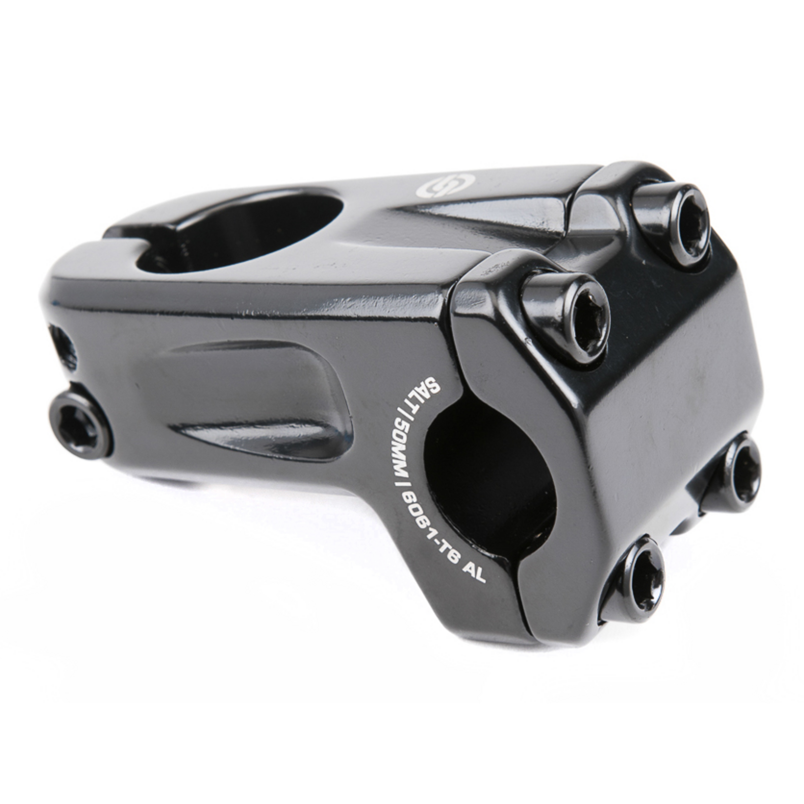 BMX Stem AM V2 1-1/8" 50mm FRONT LOAD Black