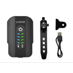 Lunar CALLISTO - 600 Lumens - Front & Rear Light USB-C w/ Helmet Mount