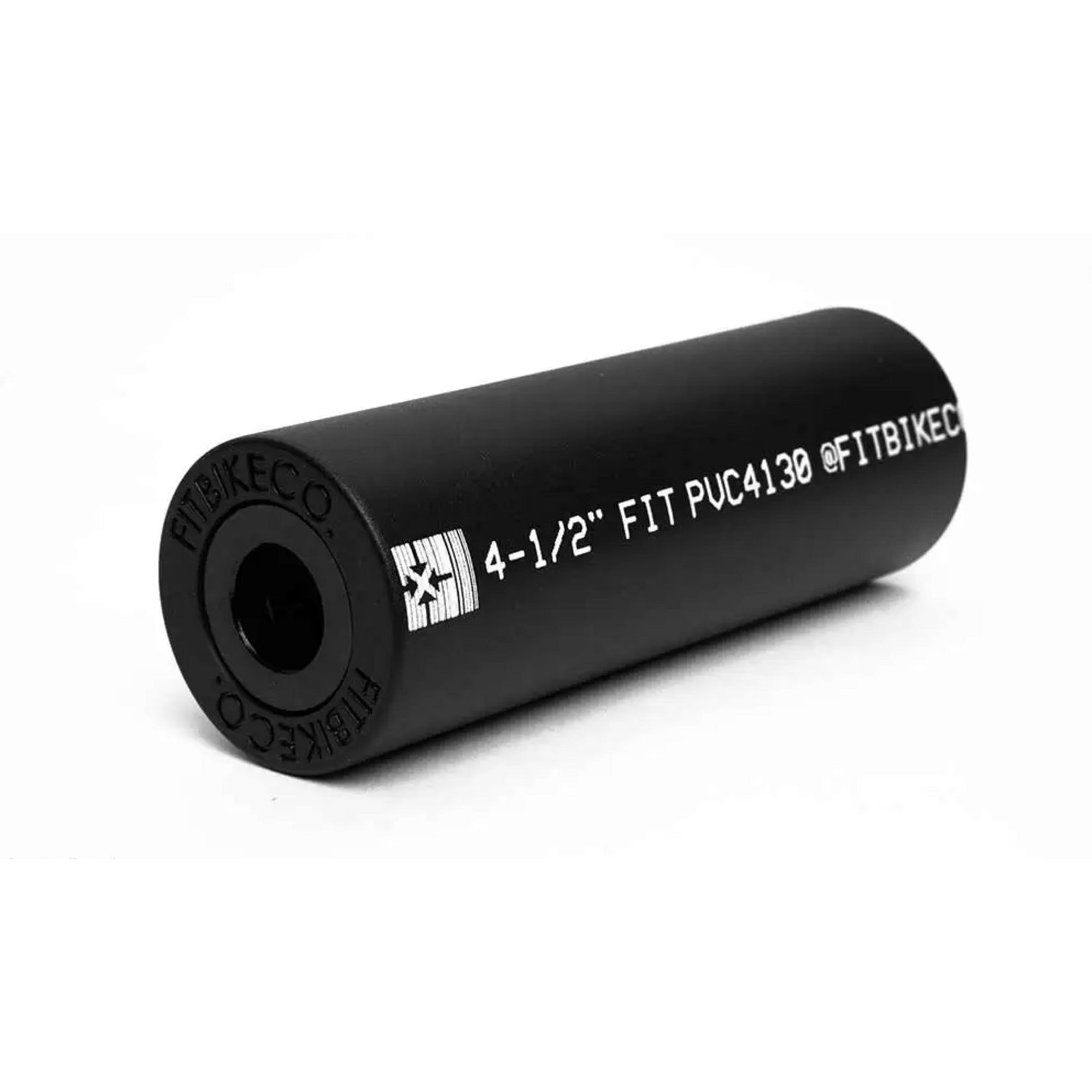 Foot Pegs PVC PEG 10/15mm 4.5" BLACK (single)