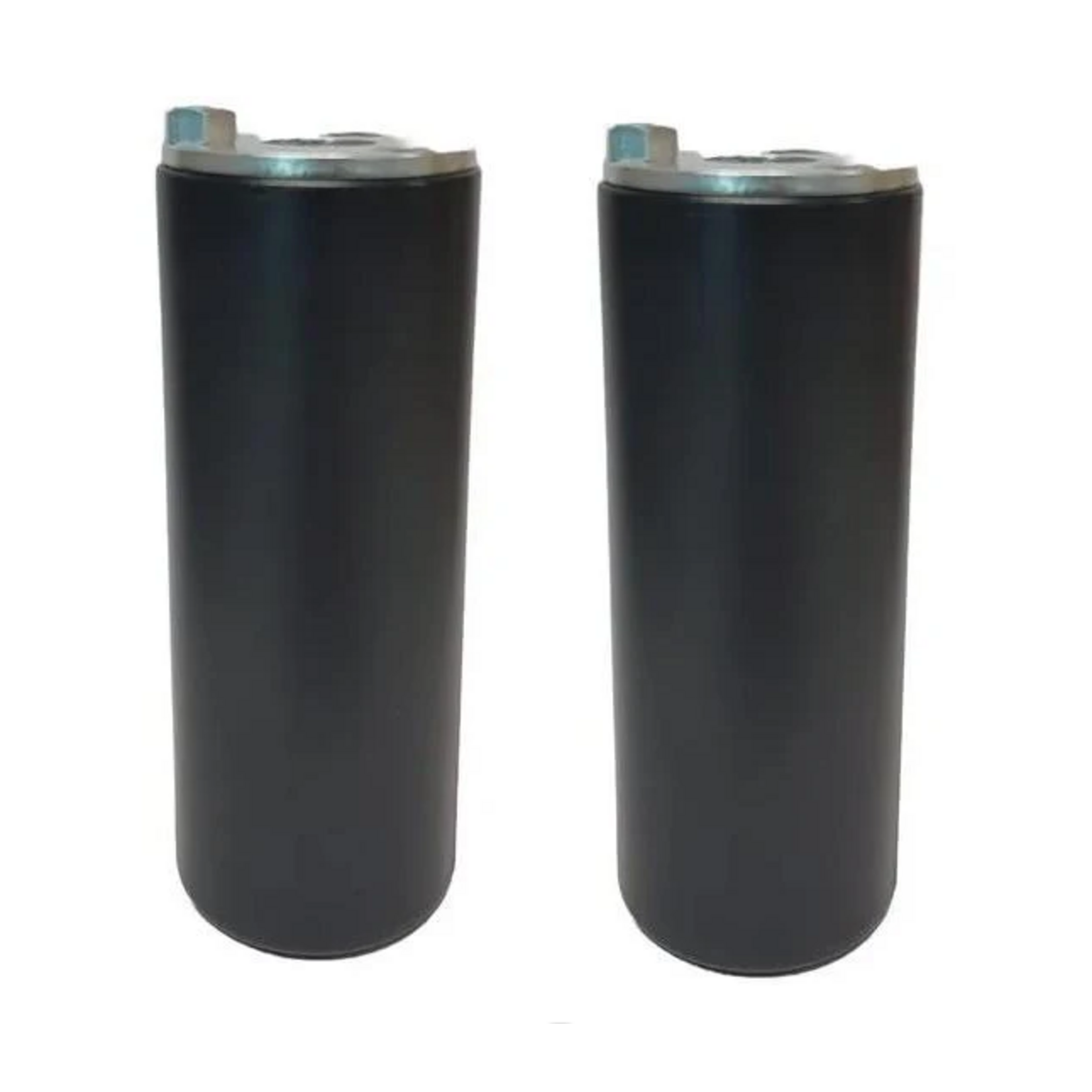 FOOT PEG 14mm and 10mm Axles, Threadless, Hardened Nylon, BLACK