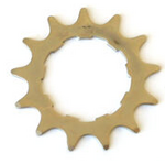 COG - For Cassette Hub, FLANGE CR-MO, 13T, 3/32, SILVER